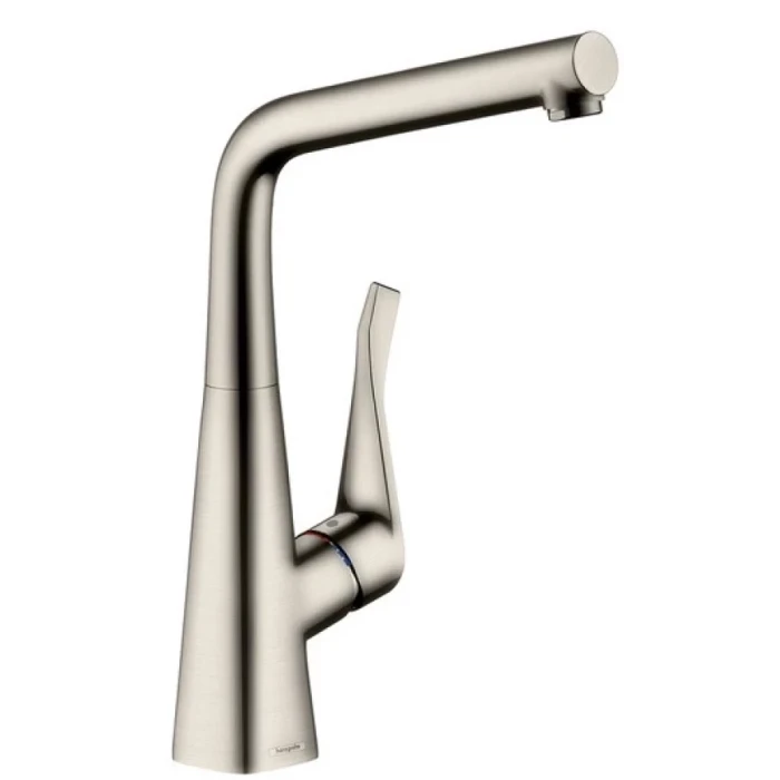 Hansgrohe смеситель для кухни, нержавеющая сталь, Metris M71, нержавеющая сталь арт. 14822800