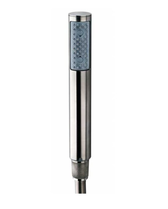 Bossini наружная часть термостатического смесителя с переключением на 2 выхода, nobu, нержавеющая сталь арт. inz227.075