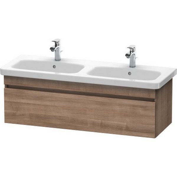 Duravit тумба подвесная под раковину с одним выдвижным ящиком, durastyle, ds 6398 7373 цвет: тичинская вишня
