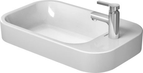 Duravit раковина подвесная 65х40см, happy d.2, 2317650000 цвет: белый
