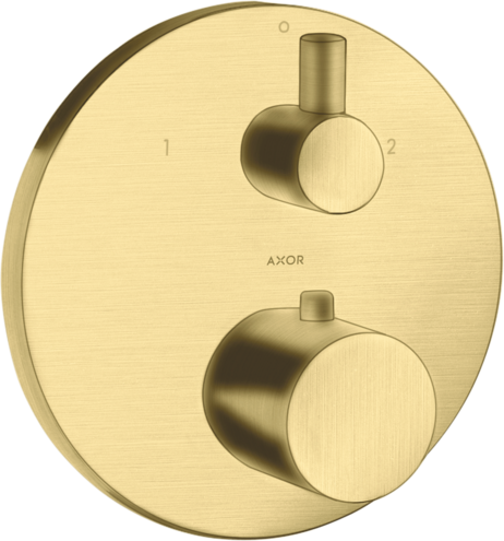 AXOR термостат для душа, Uno, шлифованная медь арт. 38720950