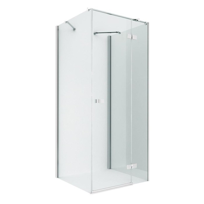 Душевое ограждение r 120x100x200, New trendy Reflexa chrome, хром арт. EXK-5242