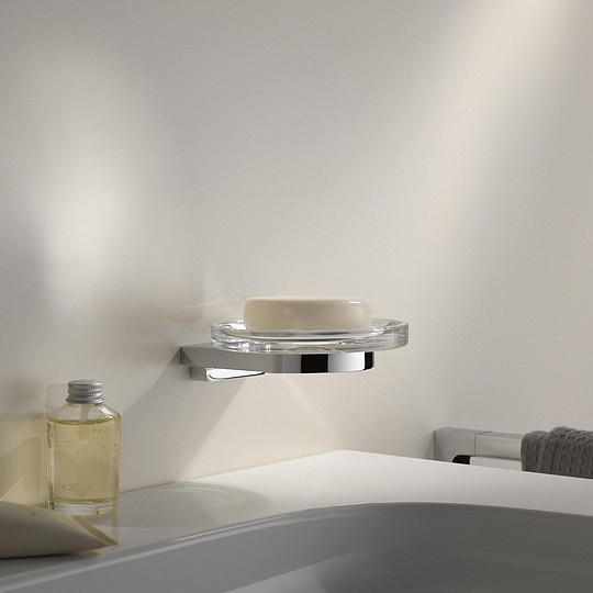 Keuco полочка для мыла, collection moll, хром арт. 12755 019000