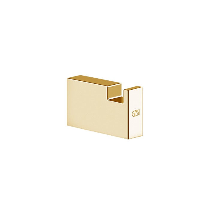 Gessi Крючок настенный, Rettangolo, 20921#080 цвет: gold ccp