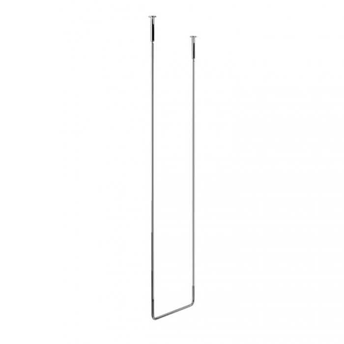 Gessi Полотенцедержатель потолочный 45см h=160см, подвесной, Goccia, 38144#031 цвет: хром
