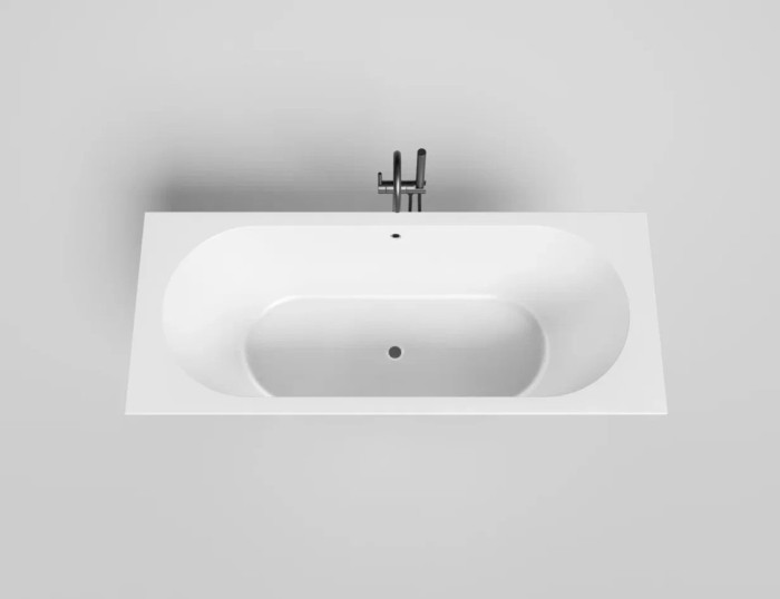 Salini ванна встраиваемая 170x70, ornella, 104613grf цвет: глянцевый белый