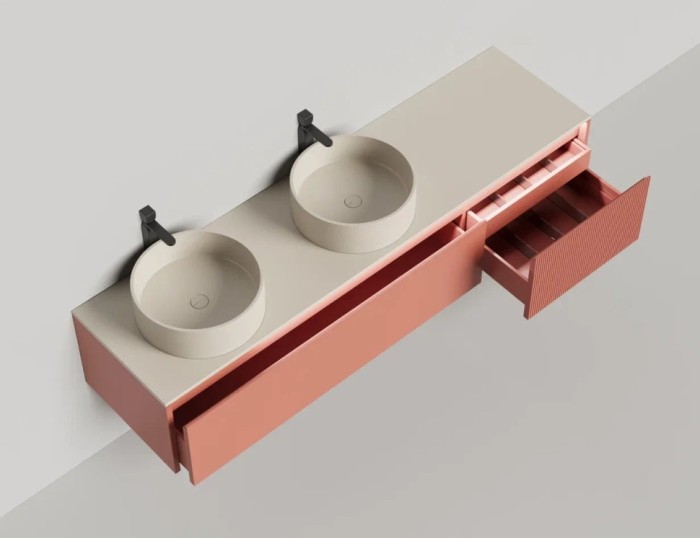 Salini подвесная тумба 2000, domino, 27d220df цвет: коричневый