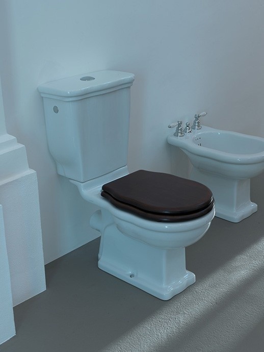 ArtCeram биде (напольное), heb002 01 00 hermitage цвет: белый глянцевый