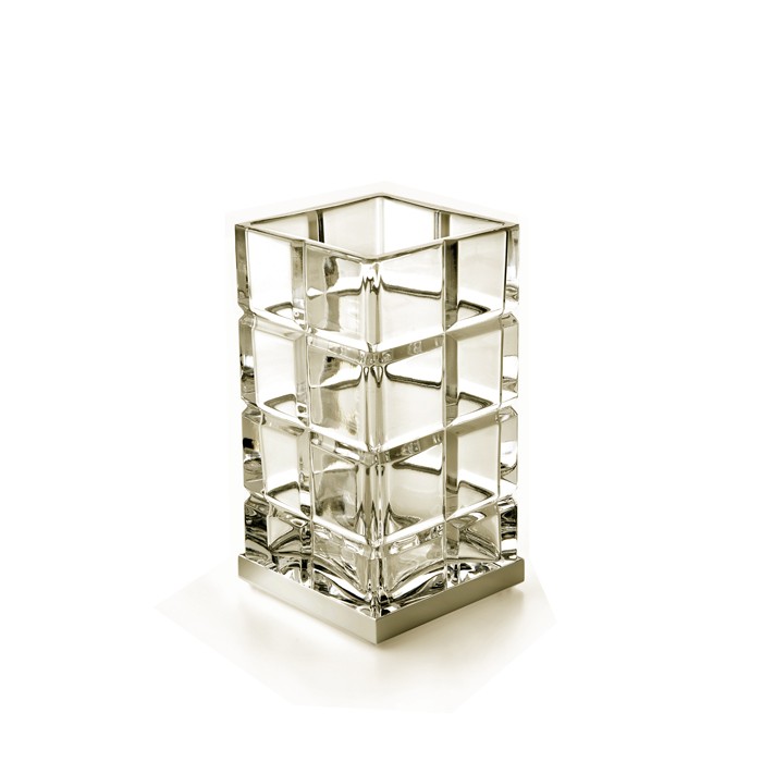 Стакан настольный 7,5хh14х7,5 см (желтый хрусталь/золото), 3SC Palace Crystal - PA03AAMGD