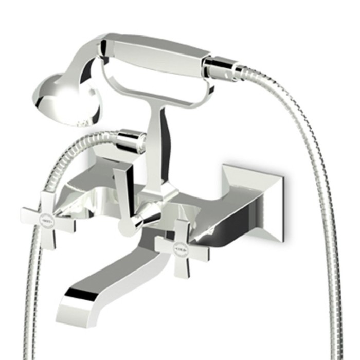 Zucchetti смеситель для ванны-душа на 2 отверстия, bellagio, хром арт. zb1228