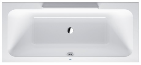 Duravit акриловая ванна 1800 х 800 c двумя наклонами для спины, durastyle, 700298000000000 цвет: белый