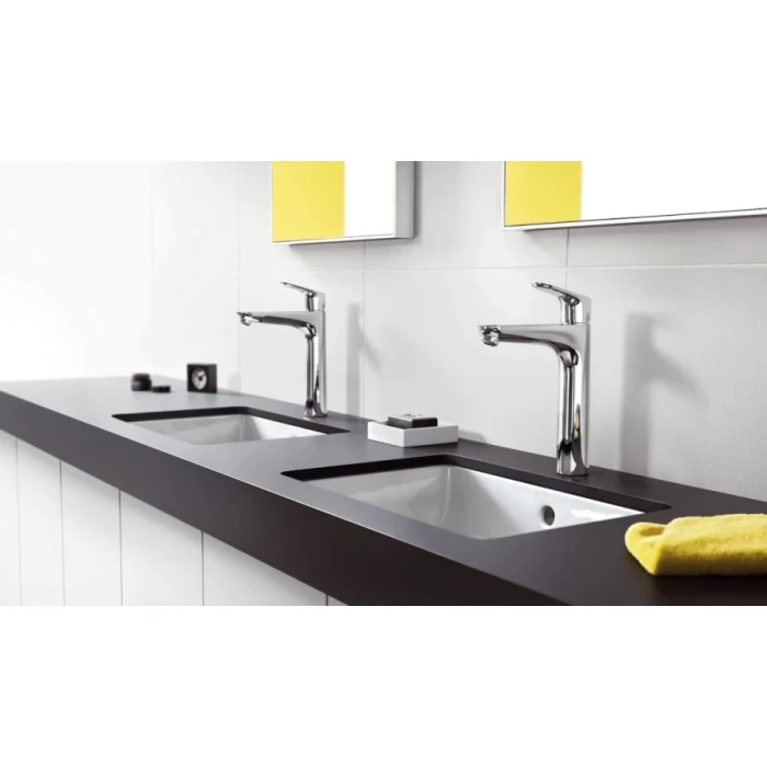 Hansgrohe смеситель для раковины 190, без донного клапана, Focus E2, хром арт. 31518000