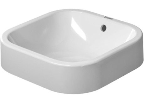 Duravit раковина встраиваемая сверху 40х40см, happy d.2, 2314400000 цвет: белый