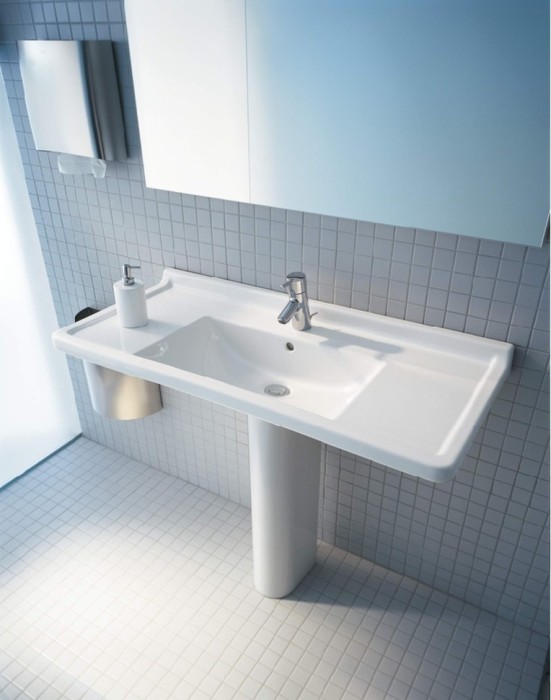 Duravit пьедестал для раковины, starck 3, 0865160000 цвет: белый