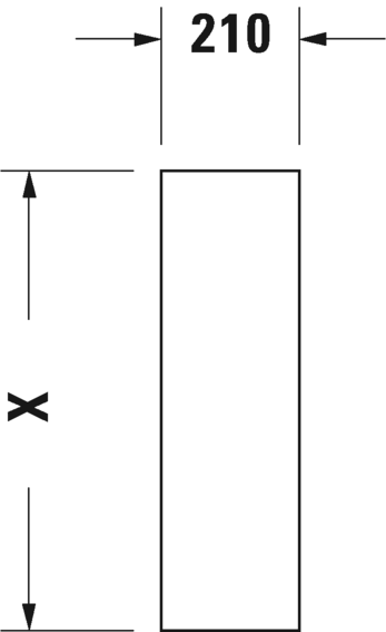 Duravit пьедестал для раковины, starck 3, 0865160000 цвет: белый