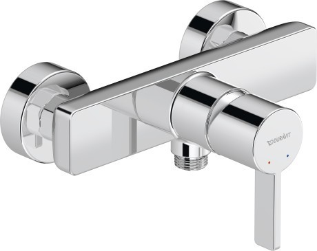 Duravit cмеситель однорычажный для душа, d-neo, de4230000010 цвет: хром
