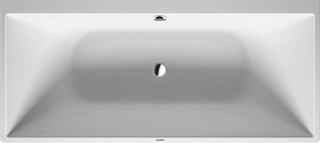 Duravit ванна из композитного материала пристенная 1800 х 800, durasquare, 700429000000000 цвет: белый