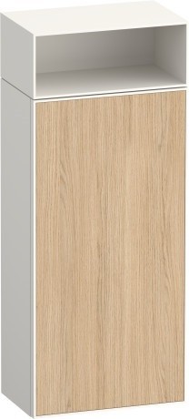 Duravit средний шкаф петли справа 240 мм х 400 мм х 961 мм, zencha, ze1351r30840000 цвет: натуральный дуб/белый суперматовый
