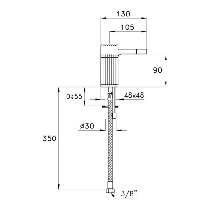 Stella смеситель для биде, casanova, хром арт. cs00203cr00