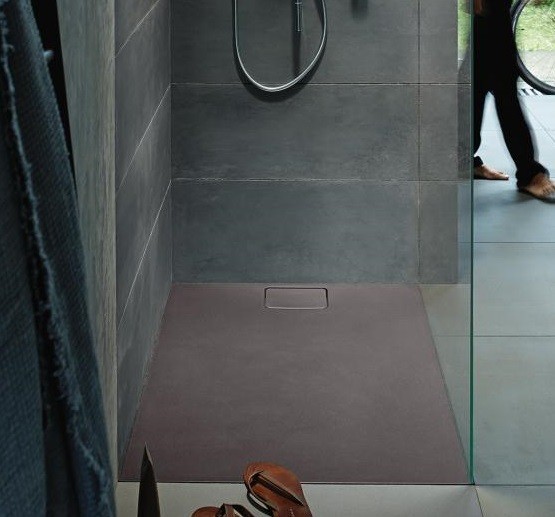 Duravit душевой поддон 1000 мм х 900 мм, stonetto, 720166180000000 цвет: бетон