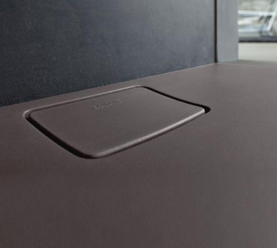 Duravit душевой поддон 1000 мм х 900 мм, stonetto, 720166180000000 цвет: бетон