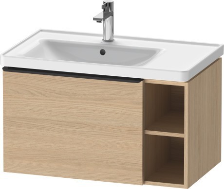 Duravit тумба подвесная под раковину 784 мм х 452 мм, d-neo, de425803030 цвет: натуральный дуб
