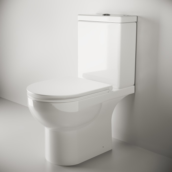 Ceramicanova унитаз с бачком и сиденьем cult, cn1202c цвет: белый