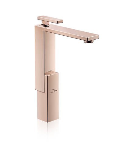 AXOR смеситель для раковины, Edge, красное золото арт. 46030300