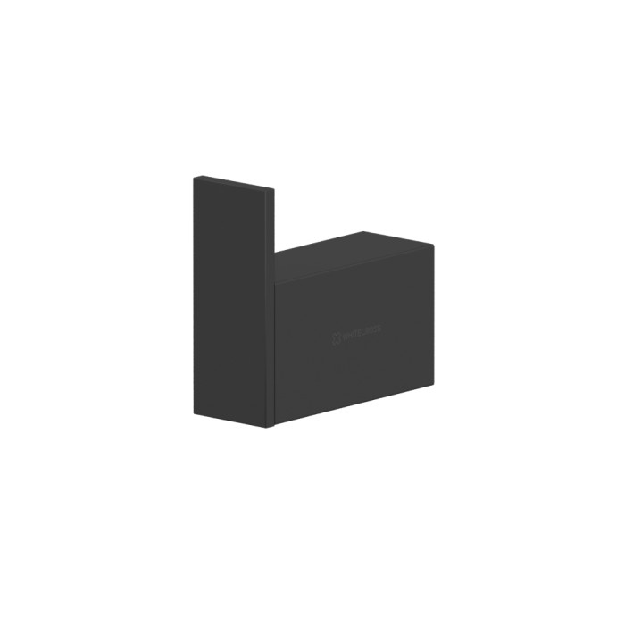 Крючок, для полотенец, Whitecross Cubo black, черный мат арт. CU2410BL