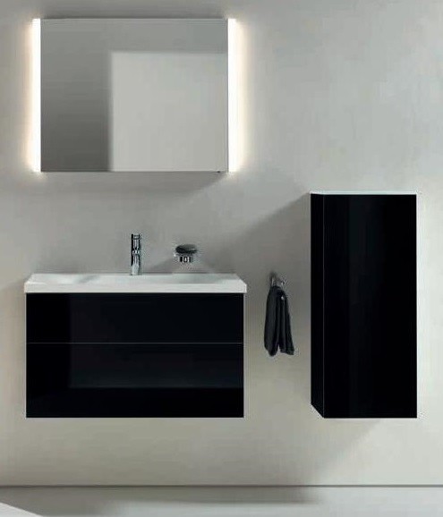 Keuco средний шкаф, royal reflex, черный арт. 34020 570002