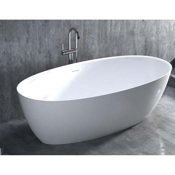 Salini ванна отдельностоящая 160x80, alda, 101913g цвет: глянцевый белый