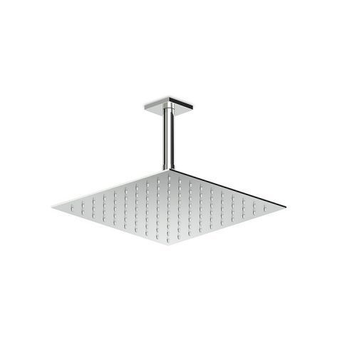 Zucchetti верхний душ, 20х20см, на потолок 30см, aguablu, хром арт. z94268
