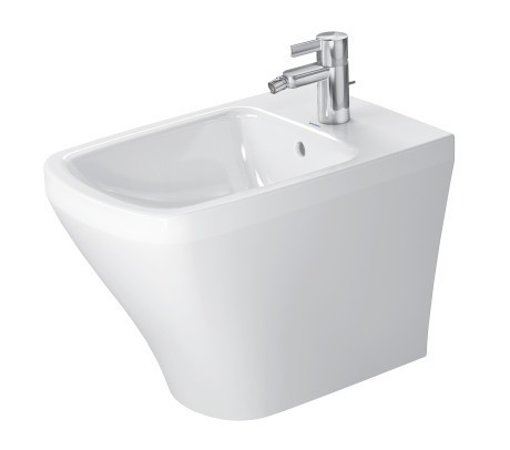 Duravit напольное биде с переливом, с креплением, durastyle, 2284100000 цвет: белый