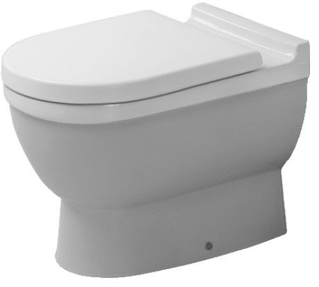 Duravit напольный приставной унитаз, starck 3, 0124090000 цвет: белый