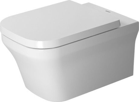 Duravit подвесной унитаз 57 см безободковый, p3 comforts, 2561090000 цвет: белый
