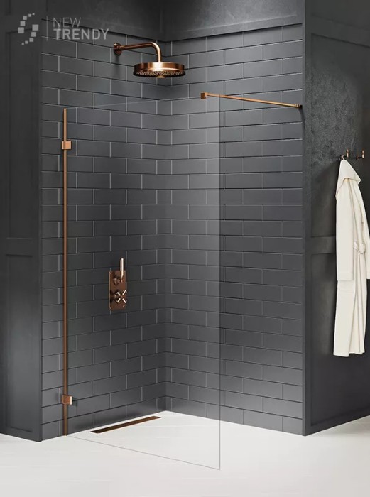 Душевое ограждение 50x200, New trendy Avexa copper brushed, браширо арт. EXK-7132