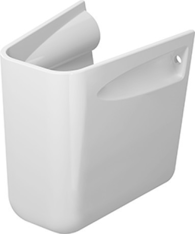 Duravit полупьедестал для раковины, d-code, 08571800002 цвет: белый