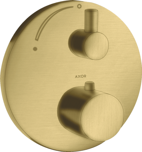 AXOR термостат для душа, Uno, шлифованная медь арт. 38700950