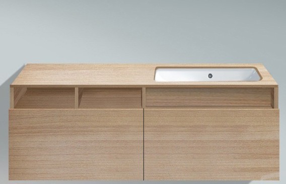 Duravit тумба подвесная под раковину, durastyle, ds6885r5252 цвет: дуб европейский