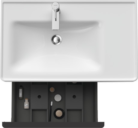 Duravit тумба подвесная под раковину 784 мм х 452 мм, d-neo, de425802121 цвет: орех темный