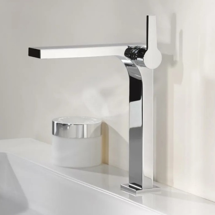 Keuco однорычажный смеситель для раковины без донного клапана, edition 11, черный матовый арт. 51102 370103