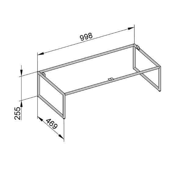 Keuco напольные ножки лак, plan, арт. 32998 110004
