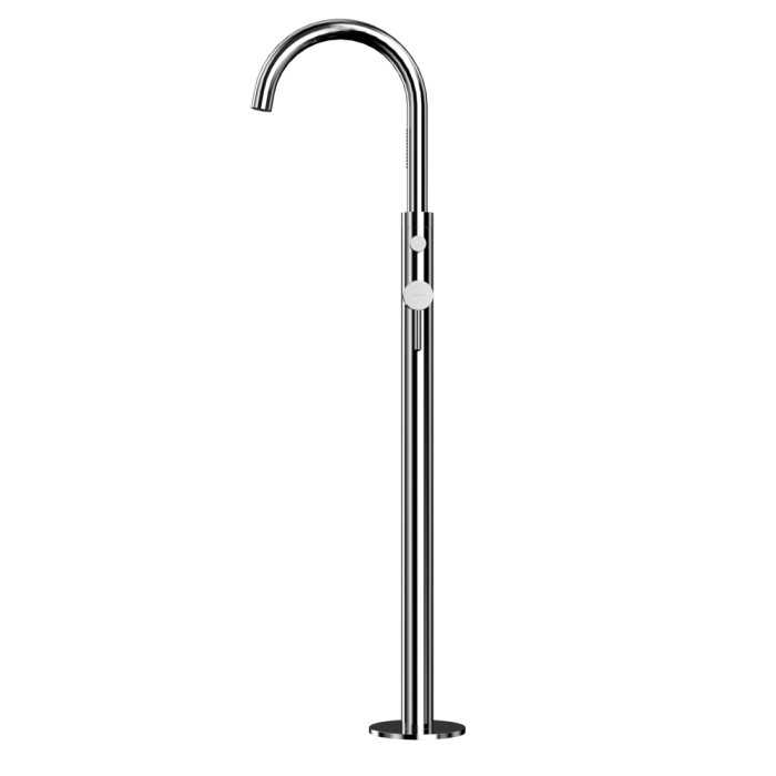 Смеситель для ванны отдельностоящий, Whitecross Y chrome, хром арт. Y1233CR