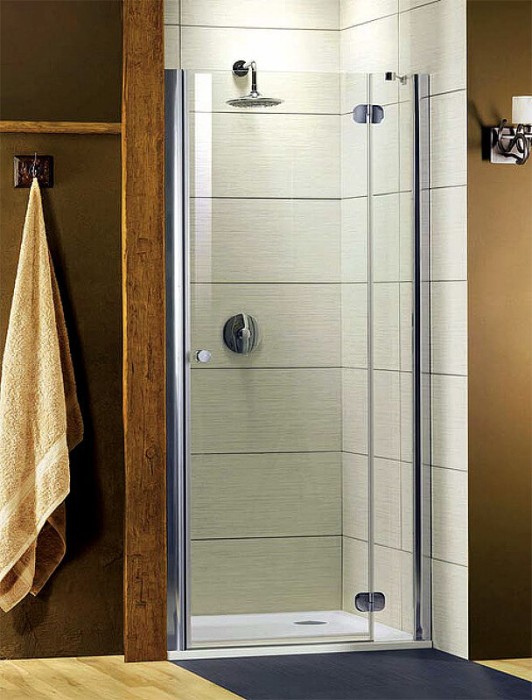 Radaway душевая дверь dwj 80 профиль хром стекло прозрачное, Torrenta - 32010-01-01N