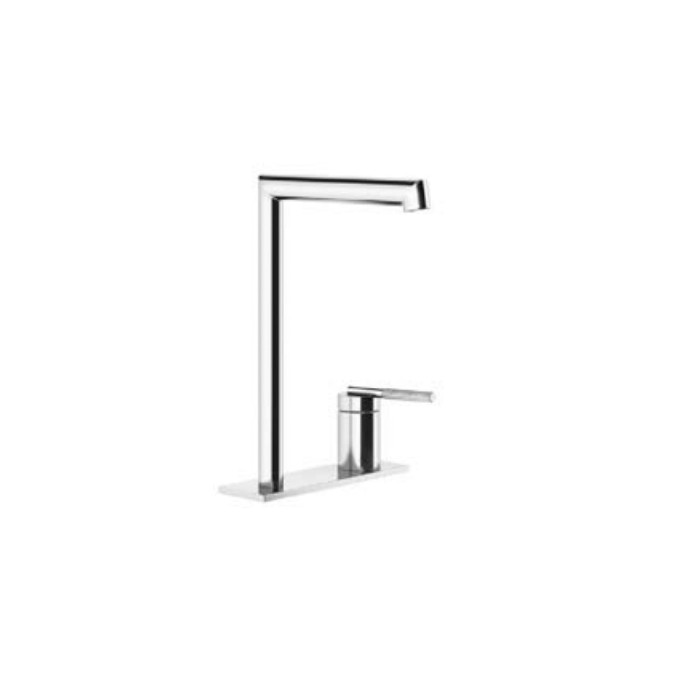 Gessi Смеситель для раковины высокий с длинным изливом, с донным клапаном, Ingranaggio, 63516#031 цвет: хром