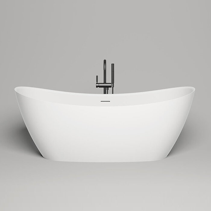 Salini ванна отдельностоящая 186x80,5, noemi, 101811grh цвет: глянцевый белый