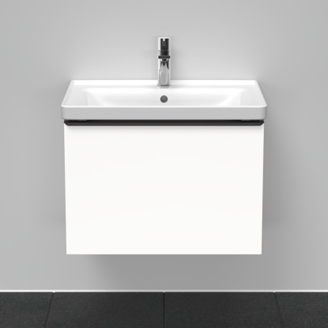 Duravit тумба подвесная под раковину 634 мм х 452 мм, d-neo, de425401818 цвет: gres pietra grey opaco