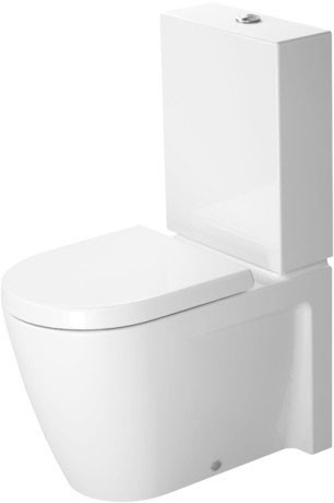 Duravit бачок для унитаза подвод воды скрытый слева, starck 2, 0933000085 цвет: белый