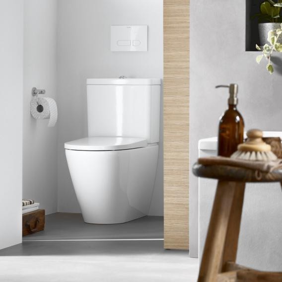 Duravit унитаз напольный rimless 370 мм х 650 мм, с вертикальным смывом, vario, без смывного края, с креплением, d-neo, 2002090000 цвет: белый