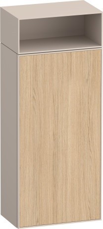 Duravit средний шкаф петли справа 240 мм х 400 мм х 961 мм, zencha, ze1351r30830000 цвет: натуральный дуб/серо-коричневый суперматовый
